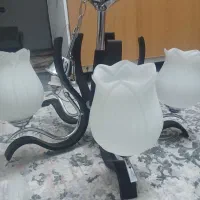 لوستر پنج شاخه|لوستر و چراغ آویز|شاهین‌شهر, طالقانی|دیوار