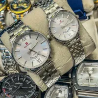 ساعت مچی ست مارک ناوی فورس اصلی/موتور ژاپنی|ساعت|مشهد, گاز|دیوار