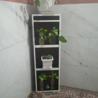 استندگل وآینه قدی ست در حد نو