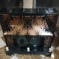 بخاری گازی طرح شومینه توان گاز