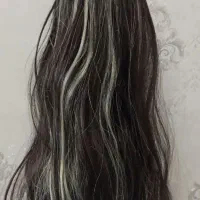 مقداری مو استفاده نشده