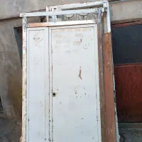 آهن آلات  درب کوچه و انباری تیرآهن|مصالح و تجهیزات ساختمان|خوی, |دیوار