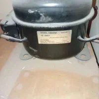 کمپرسور  یخچال قدیمی و آکبند