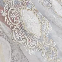 پرده مخمل نوزیبا با بهترین حریرشیک وتمیز