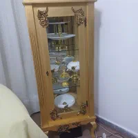 بوفه طلایی چوبی