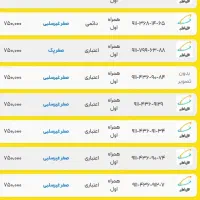 ۵۷ ۳۶ ۱۳۱ ۹۱۱         ۵۳ ۴۳ ۱۸۱ ۹۱۱    صفر مخابرات|سیم‌کارت|رشت, حاجی آباد|دیوار