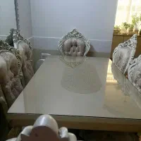میز وصندلی ناهارخوری 6 نفره نو