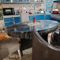 میز نهار خوری 6 نفره با صندلی