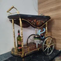 میزبار و سرو معرق کاری