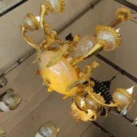 انواع لوستر زیر قیمت خرید فقط ۱دسنگاه موجوده|لوستر و چراغ آویز|اهر, |دیوار