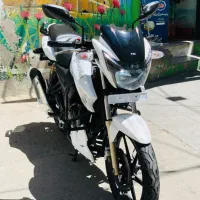 موتور آپاچی 180اصلی درحد صفر بدون زمین خوردگی