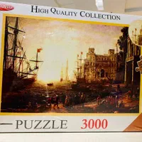 پازل سه هزار تیکه طرح کشتی