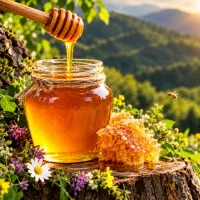 عسل وحشی کوهستان طبیعی و ناب