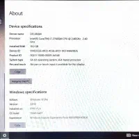 لپ تاپ توشیبا core i7|رایانه همراه|آزادشهر, |دیوار