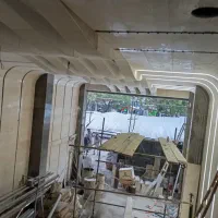 سنگ کاری سقف نما کف بدنه