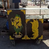 چرخ بلال تنوری وباقالی