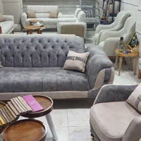 مبل راحتی هشت نفره طرح جدید/تمام لمسه/باضمانت|مبلمان خانگی و میز عسلی|مشکین‌دشت, |دیوار