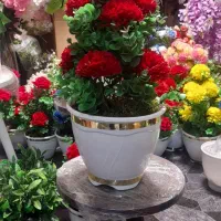 گل داوودی و مخمل|گل مصنوعی|قم, نیروگاه|دیوار