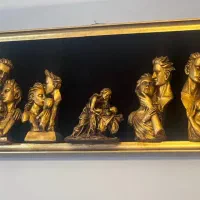 مبل ۵ نفره کاناپه تخت شو و تابلو و شاه نشین ومجسمه|مبلمان خانگی و میز عسلی|مشهد, امامیه (شهرک غرب)|دیوار