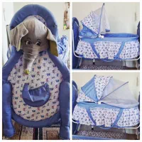 گهواره مقداری وسایل نوزاد و..