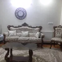 مبل استیل راحتی بهمراه ناهارخوری نقد اقساط|مبلمان خانگی و میز عسلی|شاهین‌شهر, خانه کارگر|دیوار