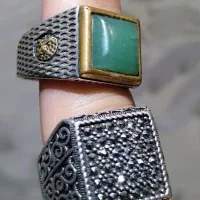 انگشتر نقره مردانه