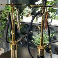 تجهیزات کافه (چراغ ریلی و قلیون)