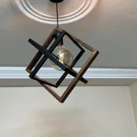 لوستر|لوستر و چراغ آویز|پاکدشت, پاکدشت (مامازند)|دیوار