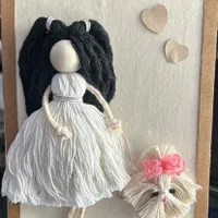 عروسک فانتزی مناسب کادو|صنایع دستی و سایر لوازم تزئینی|گنبد کاووس, |دیوار