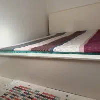 تخت ۲ نفره و تشک طبی رویال و ۲ تا پا تختی|تخت و سرویس خواب|قائم‌شهر, |دیوار