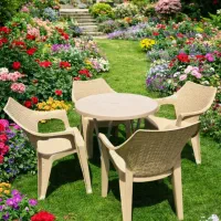 میز و صندلی پلاستیکی زیوار۶۴۲|میز و صندلی غذاخوری|تهران, سلسبیل شمالی|دیوار