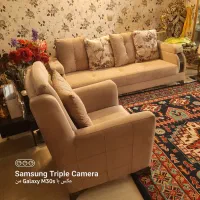 مبل راحتی ۷نفره مرتب|مبلمان خانگی و میز عسلی|شاهین‌شهر, دکتر حسابی|دیوار