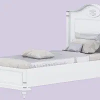 تخت کودک و نوجوان رمانتیک برند ساحل چوب