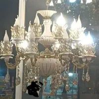 تولید و پخش لوسترای برنزی ب قیمت تولیدی نقدو اقساط|لوستر و چراغ آویز|اردبیل, |دیوار
