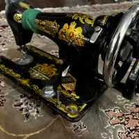 چرخ خیاطی قدیمی عتیقه|کلکسیون اشیاء عتیقه|مبارکه, |دیوار