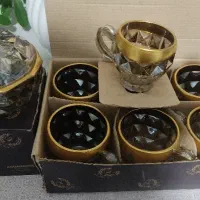 سوفله خوری، شکلات خوری، فنجان، قندان|ظروف سرو و پذیرایی|تهران, فلاح|دیوار