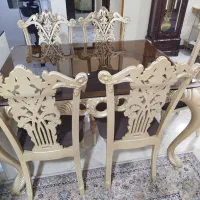 میز نهارخوری شش نفره