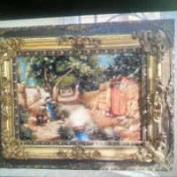 تابلو کوچه باغ