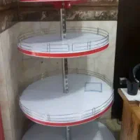 قفسه گرد 5طبقه ای