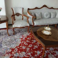 مبل ۷ نفره در حدنو سالم