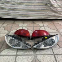 چراغ جلو و عقب ۲۰۶