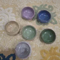 یک دست مزه خوری یا چاشنی خوری سرامیکی نو نو