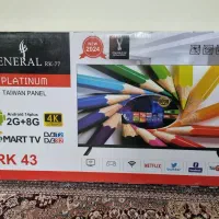 تلوزیون ۴۳ اینچ جنرال 4k