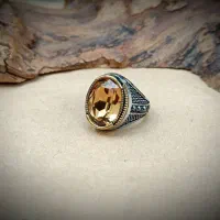 انگشتر مردانه استیل