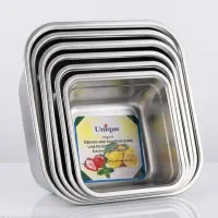 لگن 6 پارچه استیل