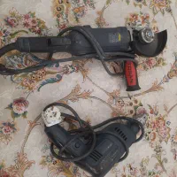 سنگ فرز و دریل توسن