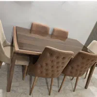 میز ناهارخوری 6نفره|میز و صندلی غذاخوری|تهران, بهار|دیوار