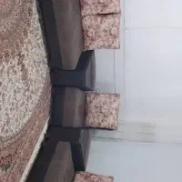 مبل کارکرده ۶نفره همراه میز