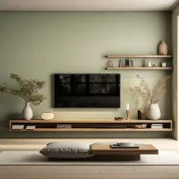 طراحی و اجرای تی‌وی‌وال Tv Wall|میز تلویزیون|تهران, ونک|دیوار