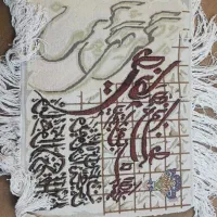 تابلو فرش وان یکاد  دست بافت